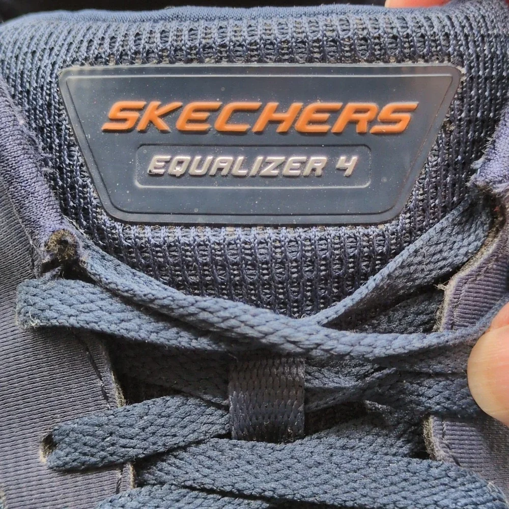 Skechers Shoes Mens EQ4 Blue 13 Training Sneakers Relaxed Fit Memory Foam 232023